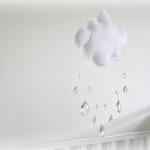 Rain Cloud Nursery Mobile ..